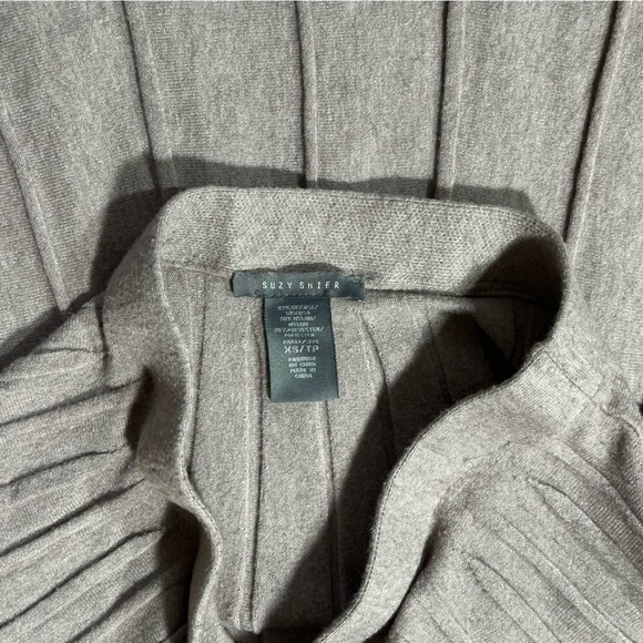 Suzy Shier Grey Mauve A-Line Skirt XS - Picture 2 of 2